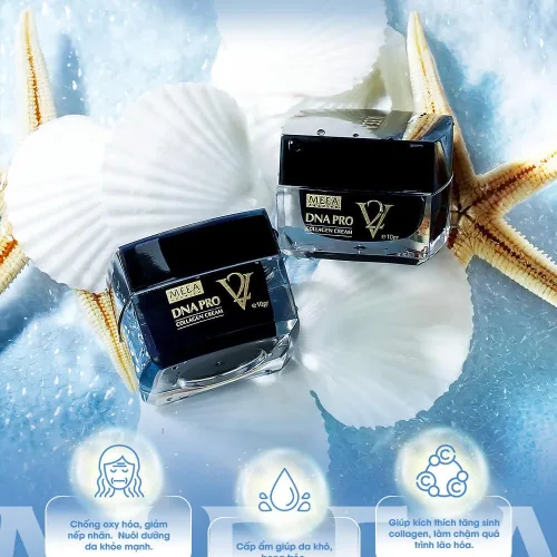 Nguồn hàng sỉ combo Dưỡng Da Face Cá Hồi DNA Pro V2 Mini + Serum Bakuchiol Amploule V2 Mini Meea Origin