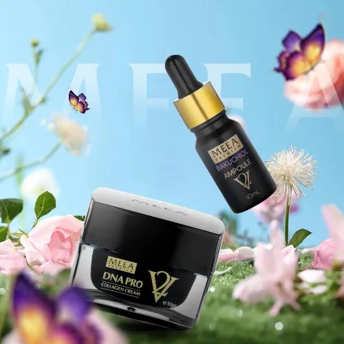 Nguồn hàng sỉ combo Dưỡng Da Face Cá Hồi DNA Pro V2 Mini + Serum Bakuchiol Amploule V2 Mini Meea Origin