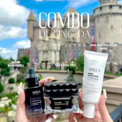Nguồn hàng sỉ combo Dưỡng Da Face Cá Hồi DNA Pro V2 + Serum Bakuchiol V2 + Kem Chống Nắng Meea Organic