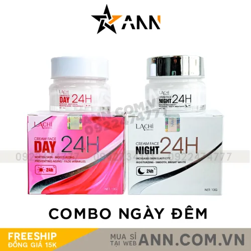 Shop sỉ combo Kem Face 24H Ngày Đêm Lachi Cheese
