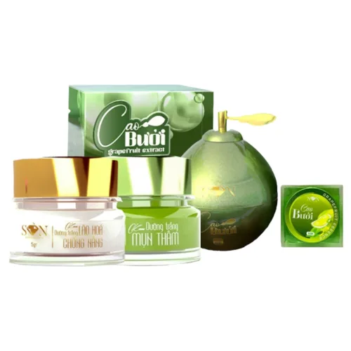 Ba combo Trắng Xanh SON Cosmetic có cách chọn khác nhau