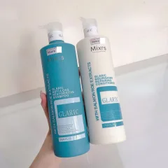 Bộ dầu gội và dầu xả Mixrs màu xanh dương 500ml