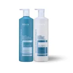 Bộ dầu gội và dầu xả Mixrs màu xanh dương 500ml
