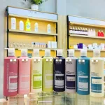 Bộ dầu gội và dầu xả Mixrs màu xanh dương 500ml