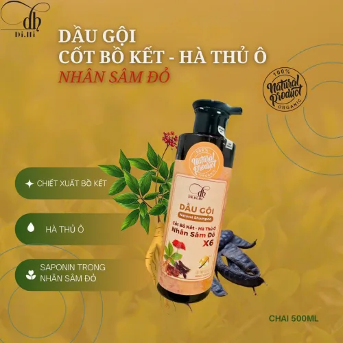 Chỗ sỉ combo Dầu Gội Xả Nhân Sâm Đỏ X6 Dr Di Hi
