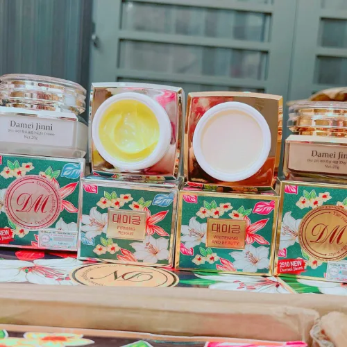 Chuyên sỉ combo Kem Face Damei Jinni Dm Ngày Đêm Có Tem 20g Công Nghệ Hàn Quốc Phiên Bản Mới
