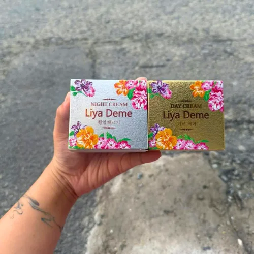 Chỗ sỉ combo Kem Face Liya Deme Dưỡng Da Ban Ngày & Ban Đêm Dành Cho Da Lão Hóa 20g Phiên Bản Mới