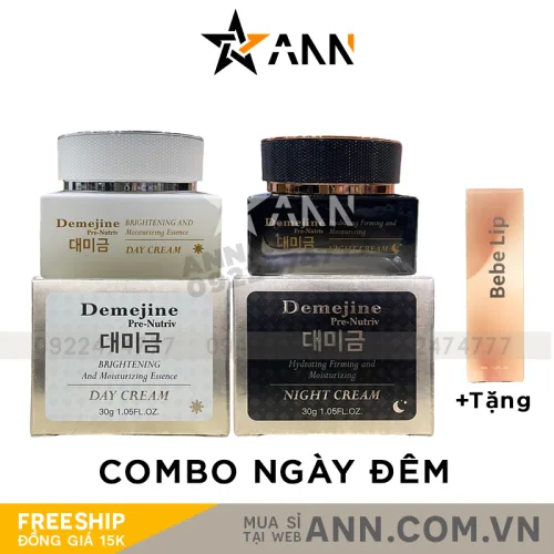 Bộ Kem Face Ngày và Kem Face Đêm Demejine Tem TT Cosmetic