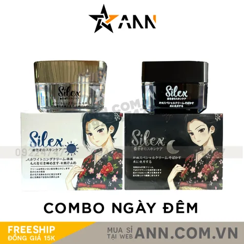 Nơi lấy sỉ combo Kem Face Silex Ngày Đêm 10g/Hộp