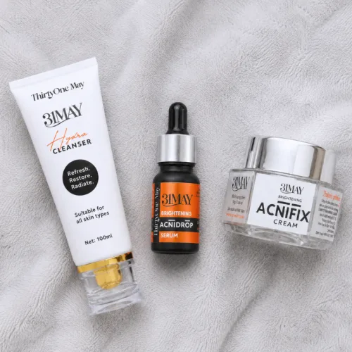 Chuyên sỉ combo Kem Mụn 31may Acnifix 15g & Serum Mụn 31may Acnidrop 10ml & Sữa Rửa Mặt 31may Hydra Cleanser 100ml - Mỹ Phẩm Thirty One May