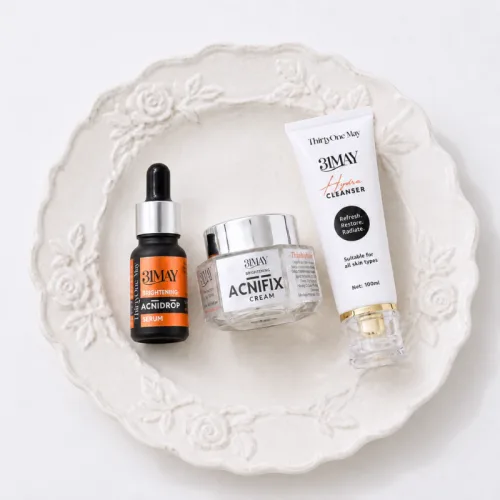 Chuyên sỉ combo Kem Mụn 31may Acnifix 15g & Serum Mụn 31may Acnidrop 10ml & Sữa Rửa Mặt 31may Hydra Cleanser 100ml - Mỹ Phẩm Thirty One May
