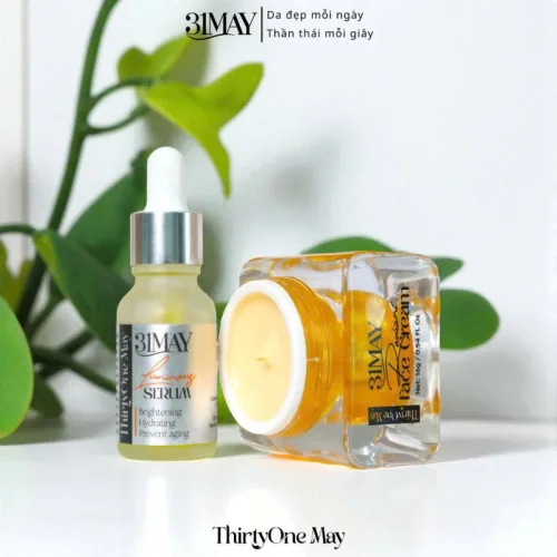 Bộ 3 món 31may: Sữa rửa mặt Hydra Cleanser 100ml, serum căng bóng Acnidrop 10ml và kem nám 16g