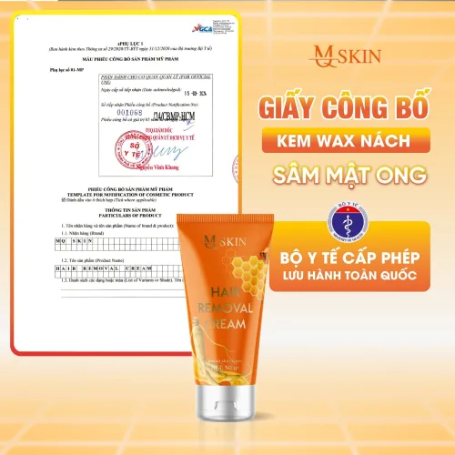 Nơi lấy sỉ combo Kem Tẩy Lông + Kem Thâm Nách MQ Skin Sâm Chanh Mật
