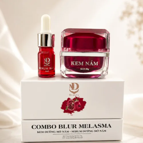Nguồn hàng sỉ combo Lựu Đỏ Kem Nám Melasma Và Serum Giảm Nám MD Beauty