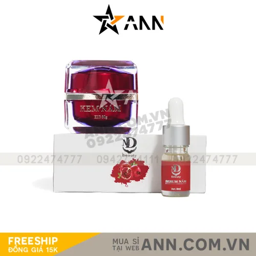 Nguồn hàng sỉ combo Lựu Đỏ Kem Nám Melasma Và Serum Giảm Nám MD Beauty