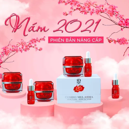 Nguồn hàng sỉ combo Lựu Đỏ Kem Nám Melasma Và Serum Giảm Nám MD Beauty