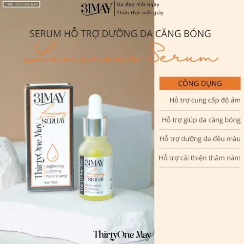 Bộ đôi 31May: Kem Face Nám Radiant 16g và Serum Luminous 15ml