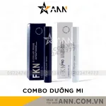 Combo serum FKN Pro dưỡng mi dùng ngày và đêm 5ml
