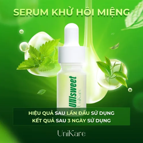 Bộ 2 serum Unismile và Unisweet dung tích 10ml