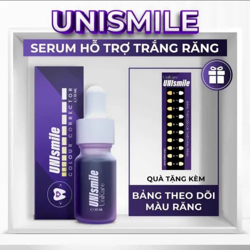 Bộ 2 serum Unismile và Unisweet dung tích 10ml