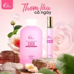 Bộ Charme Coco sữa tắm hương nước hoa 500ml và nước hoa 10ml