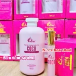 Bộ Charme Coco sữa tắm hương nước hoa 500ml và nước hoa 10ml