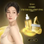 Bộ Serum 80ml và Bột Rửa Mặt Sâm Vàng MQ Skin