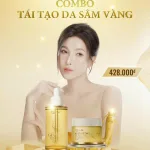 Bộ Serum 80ml và Bột Rửa Mặt Sâm Vàng MQ Skin