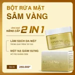 Bộ Serum 80ml và Bột Rửa Mặt Sâm Vàng MQ Skin
