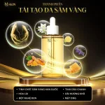 Bộ Serum 80ml và Bột Rửa Mặt Sâm Vàng MQ Skin