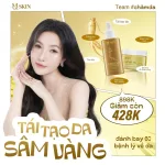 Bộ Serum 80ml và Bột Rửa Mặt Sâm Vàng MQ Skin