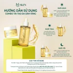 Bộ Serum 80ml và Bột Rửa Mặt Sâm Vàng MQ Skin