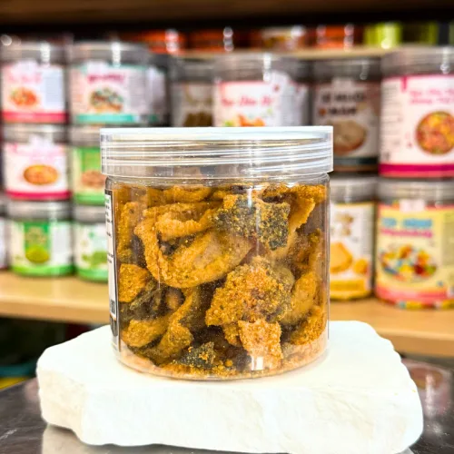 Da cá trứng muối Mini thơm ngon đóng hộp Pet 150g