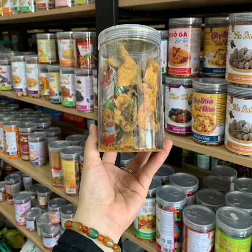 Shop sỉ da Cá Trứng Muối Thơm Ngon 200g - Hộp Pet