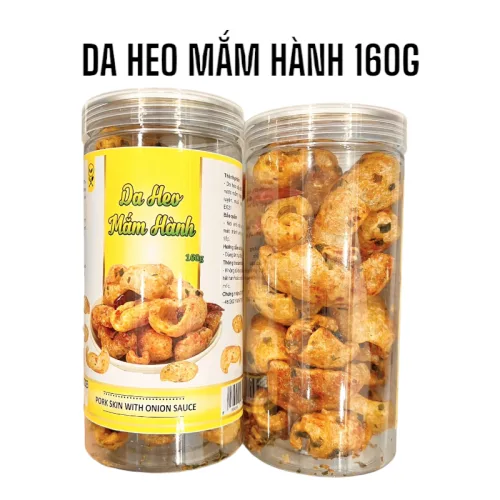 Da Heo Mắm Hành Hộp 160g Đậm Vị Thơm Ngon
