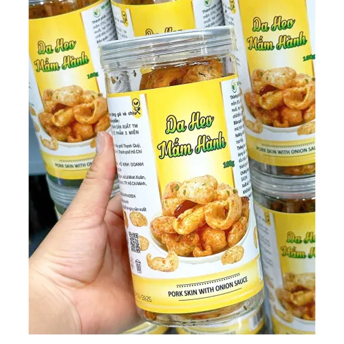 Da Heo Mắm Hành Hộp 160g Đậm Vị Thơm Ngon