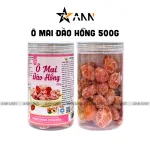 Nơi lấy sỉ ô Mai Đào Hồng Thơm Ngon 500g Hộp