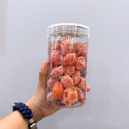 Nơi lấy sỉ ô Mai Đào Hồng Thơm Ngon 500g Hộp