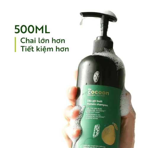Cocoon Pomelo Shampoo Dầu Gội Bưởi 500ml