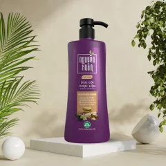 Nơi lấy sỉ dầu Gội Dược Liệu Nguyên Xuân Chắc Khỏe Cho Tóc Yếu 450ml - Màu Tím