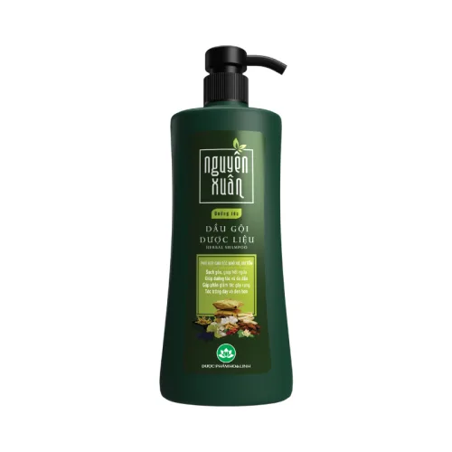 Dầu gội dược liệu Nguyên Xuân xanh lá đậm 450ml - 520g cho tóc hư tổn – một lựa chọn đáng tham khảo trong gội nguyên xuân
