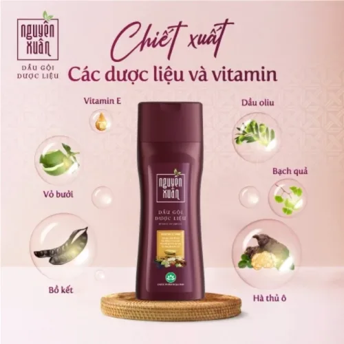 Nguồn hàng sỉ dầu Gội Dược Liệu Nguyên Xuân Cho Tóc Thường 250ml - Màu Đỏ