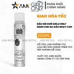 Chuyên sỉ dầu Gội Khô Girlz Only Màu Xám 200ml - Dầu Gội Khô Cho Da Đầu Nhạy Cảm