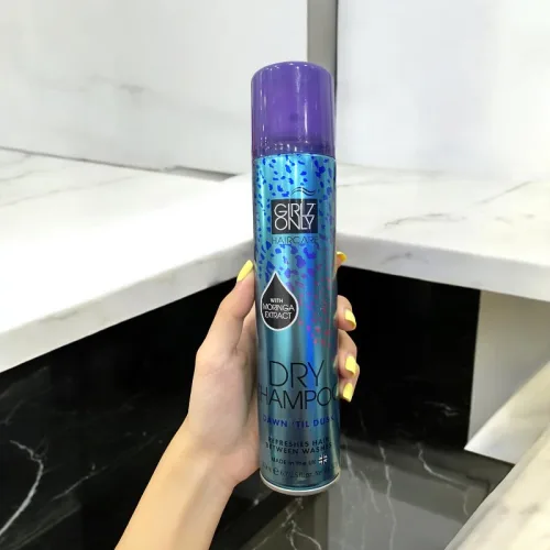 Chỗ sỉ dầu Gội Khô Girlz Only Màu Xanh 200ml - Dầu Gội Khô Hương Trái Cây
