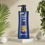 Dầu gội dược liệu Nguyên Xuân sạch gàu, màu xanh dương đậm, 450ml