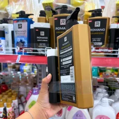 Chuyên sỉ dầu Gội Romano Grandiose 650g - Dầu Gội Nam Chai Vàng (Tặng Sữa Tắm Sạch Sảng Khoái)