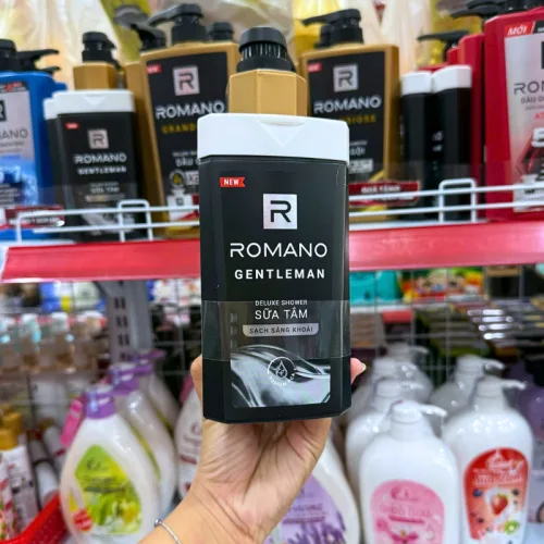 Chuyên sỉ dầu Gội Romano Grandiose 650g - Dầu Gội Nam Chai Vàng (Tặng Sữa Tắm Sạch Sảng Khoái)