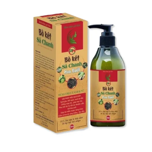 Dầu Gội PN Thảo Dược Bồ Kết Sả Chanh Hoa Bưởi 300ml
