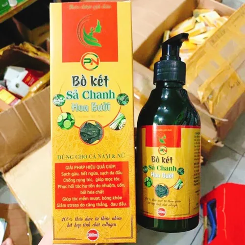 Dầu Gội PN Thảo Dược Bồ Kết Sả Chanh Hoa Bưởi 300ml