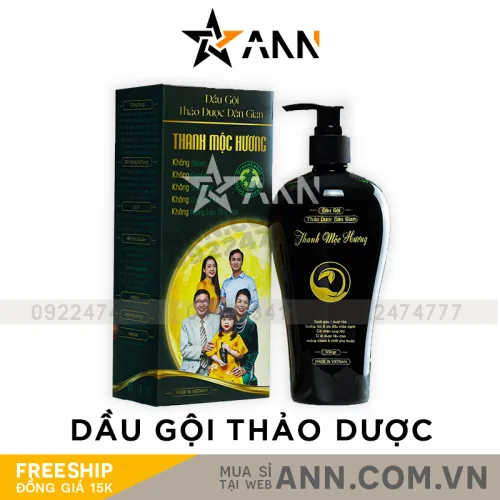 Dầu gội thảo dược Thanh Mộc Hương – khối lượng 350gr